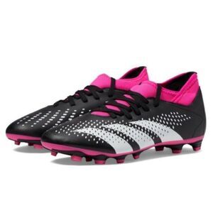 Adidas Accuracy .4 FxG GW4600 Soccer Athletic Sports Cleats Black/Pink NWT Wm 11